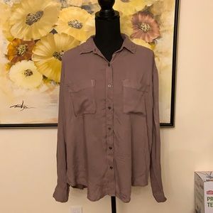 NWT Size M Mudd button down shirt